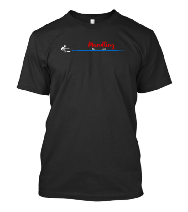 Mandling Ski Snowflakes Austria T-Shirt