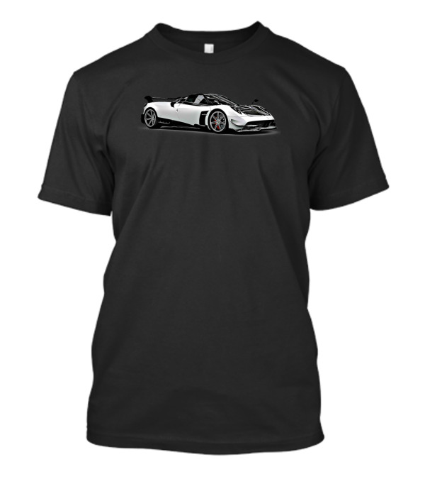 Pagani Huayra Supercar Racing Cartoon T-Shirt