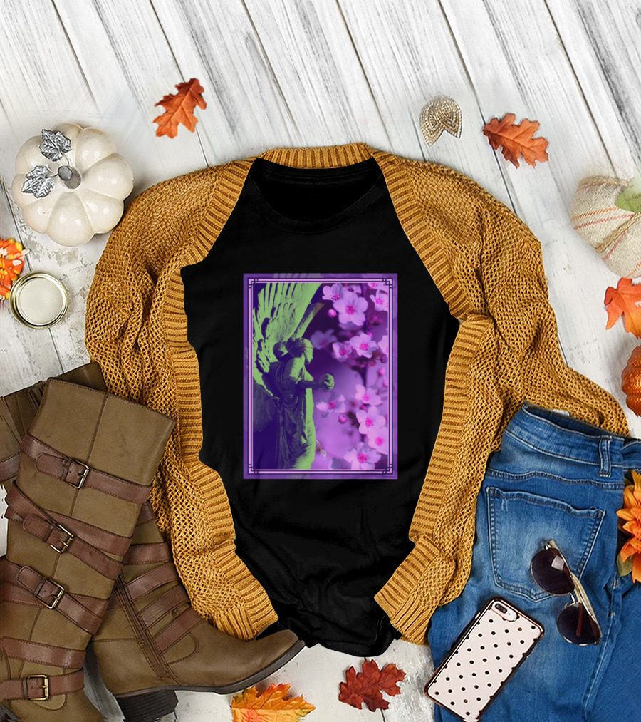 Patina Angel Cherry Blossoms T-Shirt