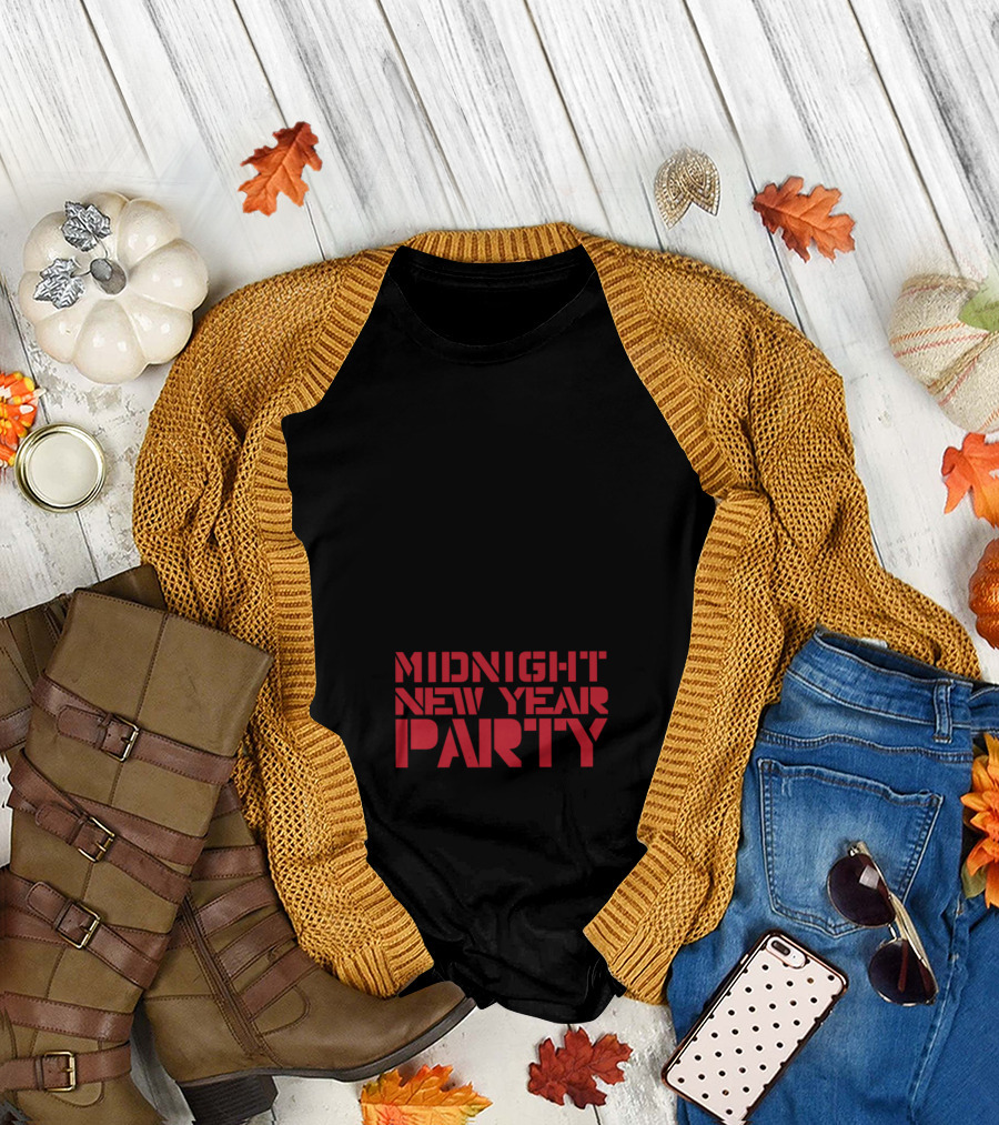 31 December Midnight New Year Party T-Shirt