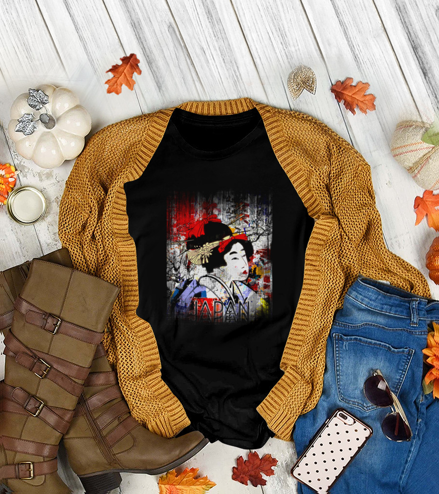 Japan Geisha Dancer T-Shirt