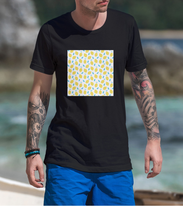 Fresh Lemon Bright Yellow T-Shirt