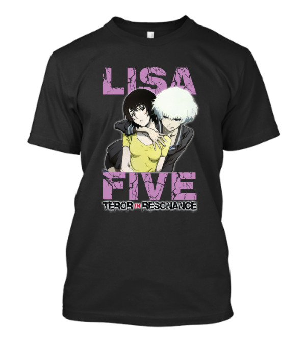 Lisa Five Terror In Resonance Anime Characters Embrace T-Shirt