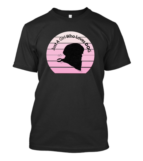 Just A Girl Who Loves Dog Goldendoodle Collection T-Shirt