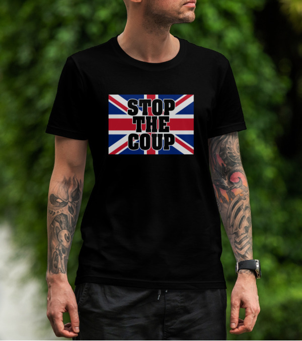 Stop The Coup Union Flag T-Shirt