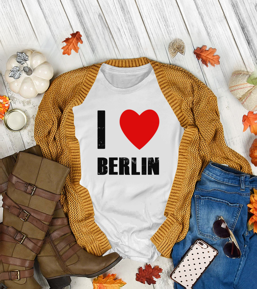 Berlin Heart Symbol I Love Berlin T-Shirt