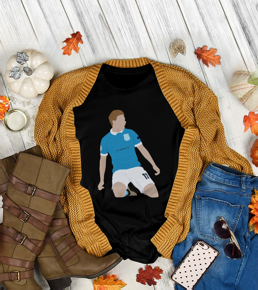 Kevin De Bruyne Manchester Airways 17 Soccer T-Shirt