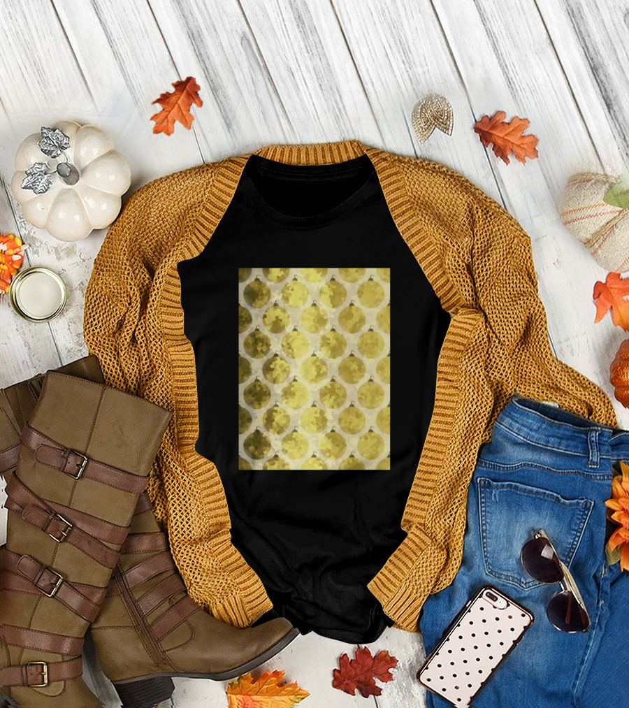 Gold Ornament Pattern Collection T-Shirt