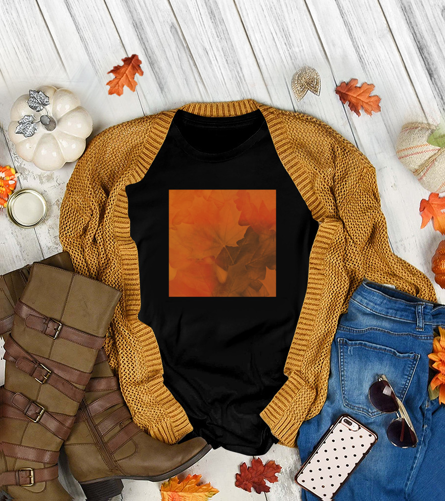 The Victoria Range Autumn Leaf T-Shirt