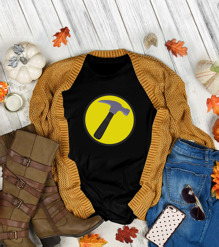 Captain Hammer Yellow Circle T-Shirt
