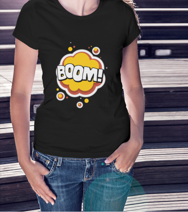 BOOM Cloud Comic Explosion T-Shirt