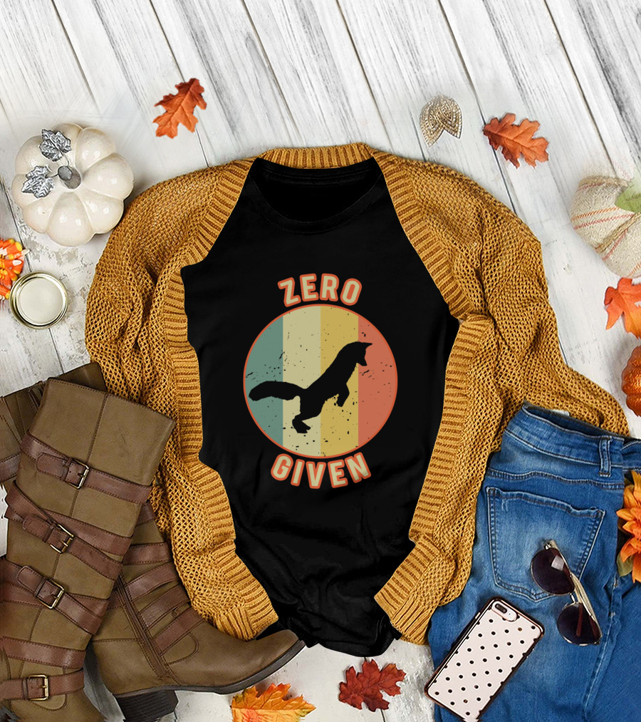 Zero Fox Given Retro Fox Wild Life Vulpes T-Shirt