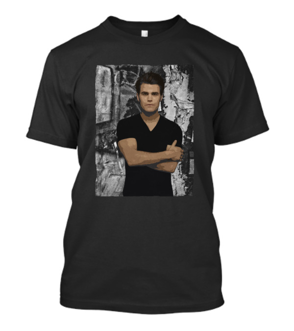 The Vampire Diaries Stefan Salvatore Portrait T-Shirt
