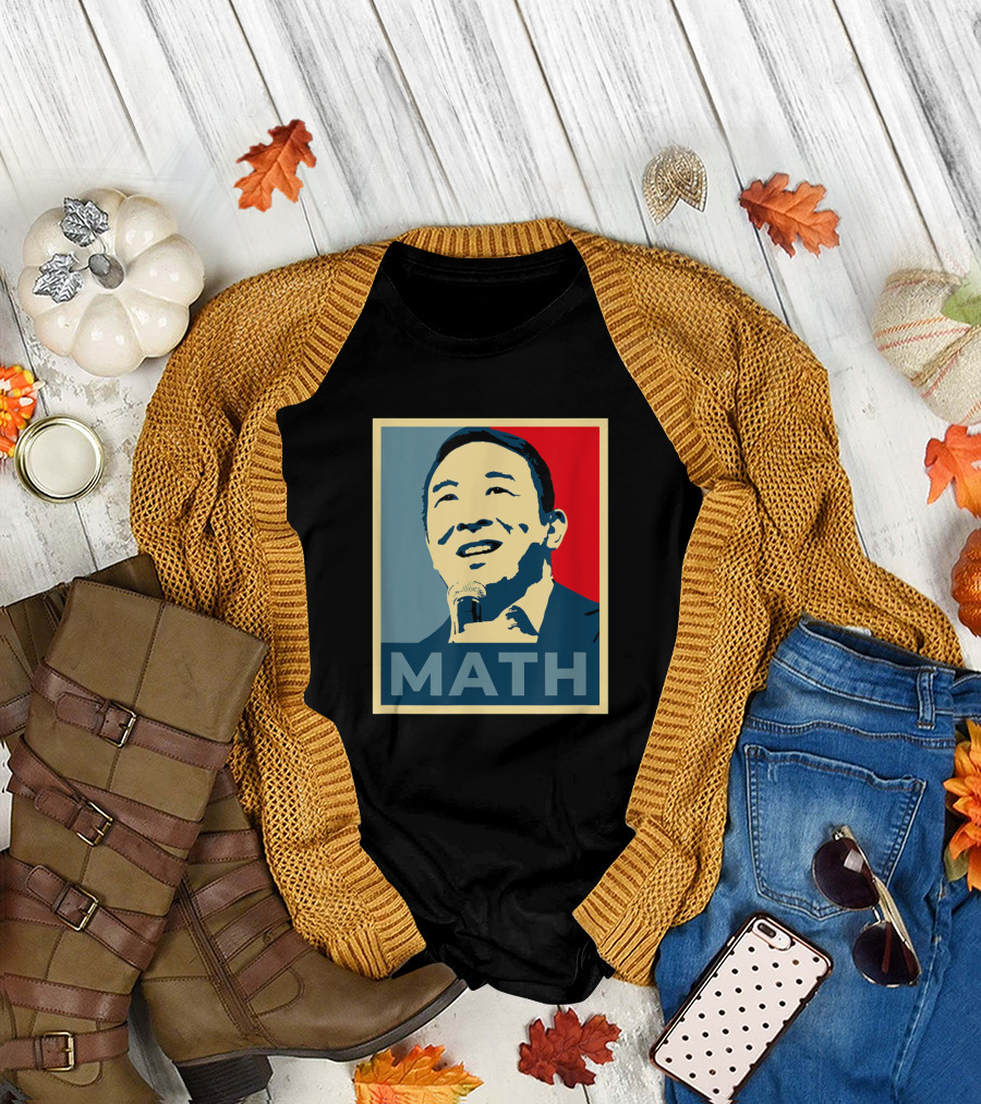Andrew Yang USA Math Yang Gang President Election Campaign T-Shirt