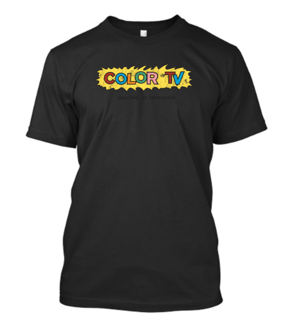 Color TV Comic Style Edgewood T-Shirt