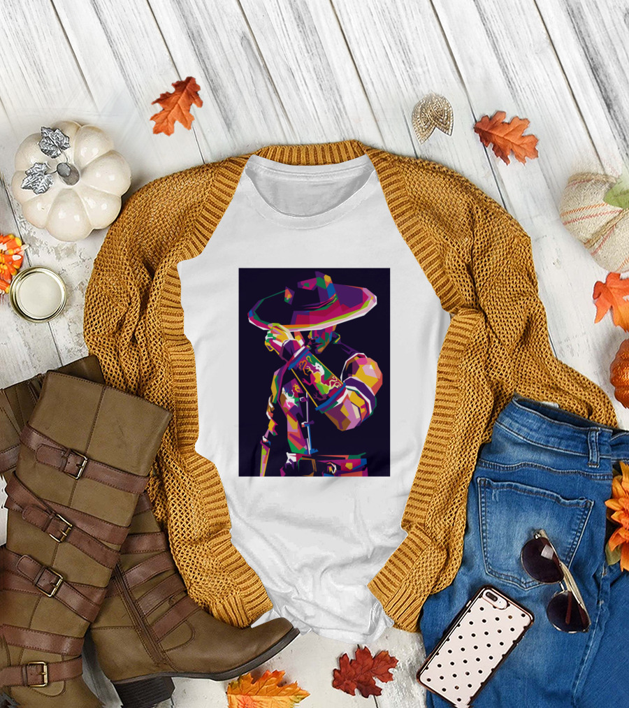 Kung Lao Vibrant Pop T-Shirt