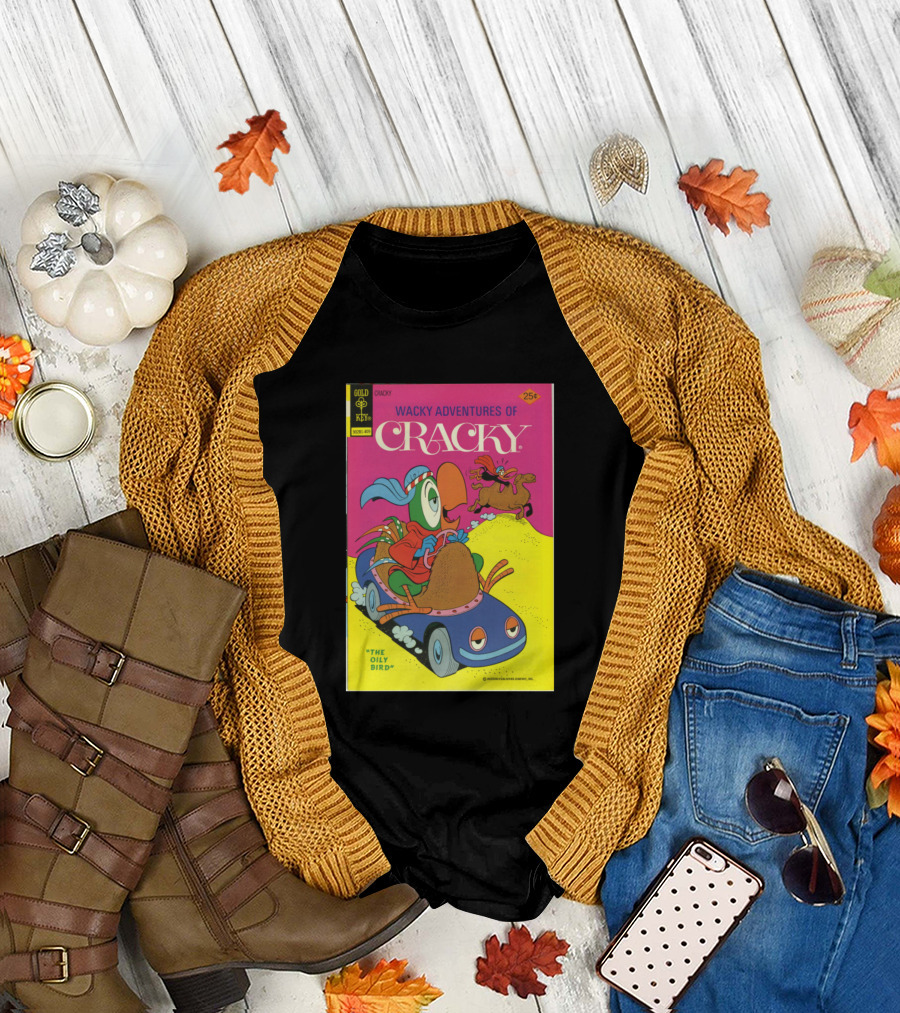 Wacky Adventures of Cracky in the Arabian Desert with The Oily Bird T-Shirt