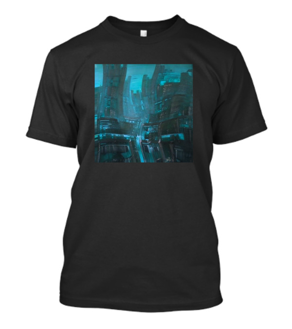 The Expression Of Despair Urban Nightscape T-Shirt