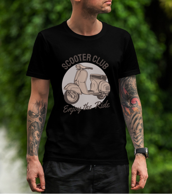 Scooter Club Enjoy The Ride T-Shirt