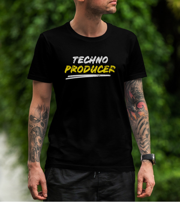 Techno Producer Dance Music Electronic T-Shirt