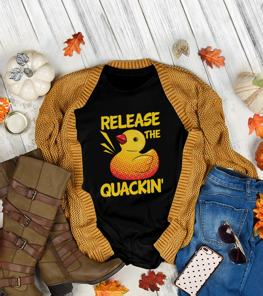 Release The Quackin Rubber Duck Pop T-Shirt