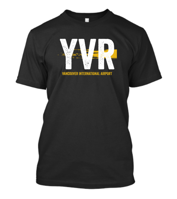 YVR Vancouver International Airport Code T-Shirt