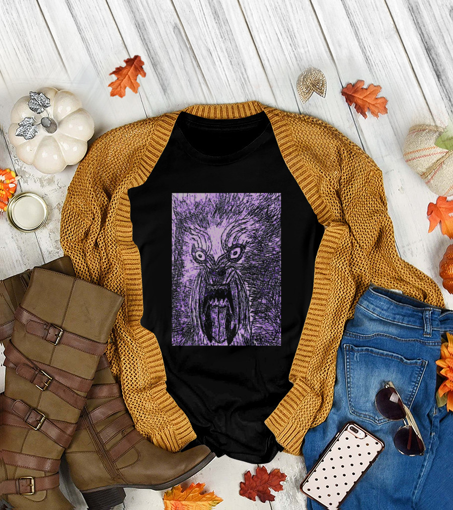Horrohalloween Werewolf Roar T-Shirt