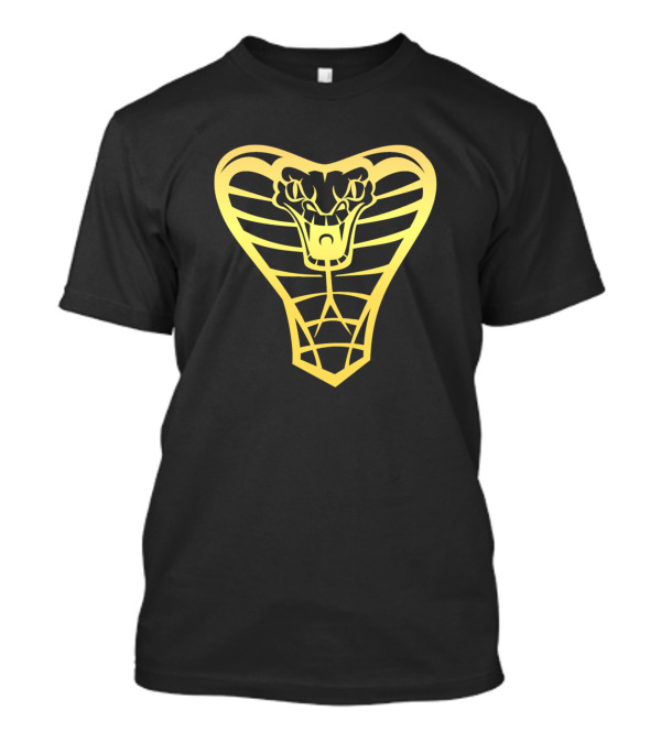 Luxury Gold Snake Head με το Iconic Cobra T-Shirt