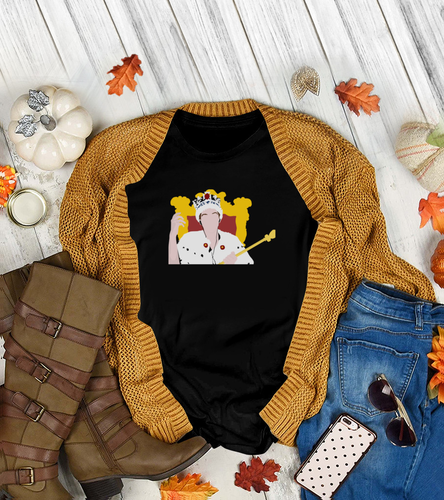 Moriarty Sitting on Throne Wearing Royal Crown T-Shirt