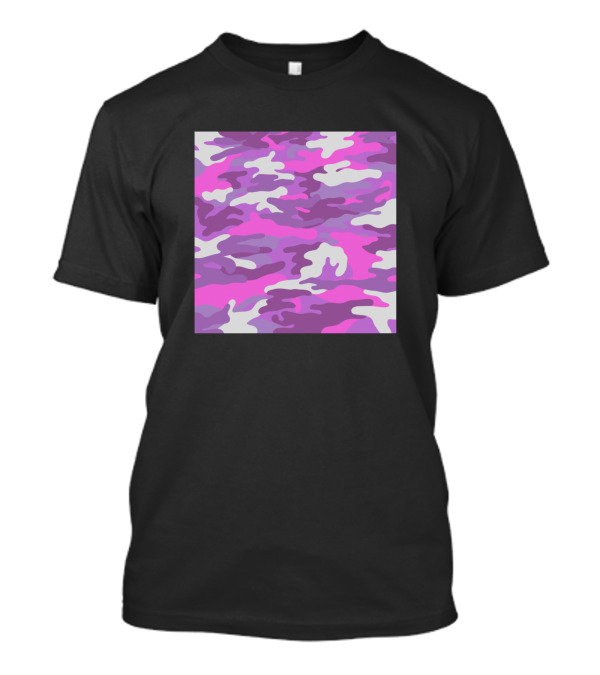Snow Pink Camouflage T-Shirt