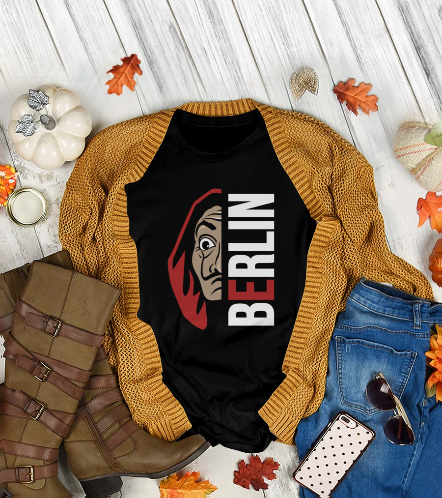 La Casa De Papel Berlin Mask T-Shirt