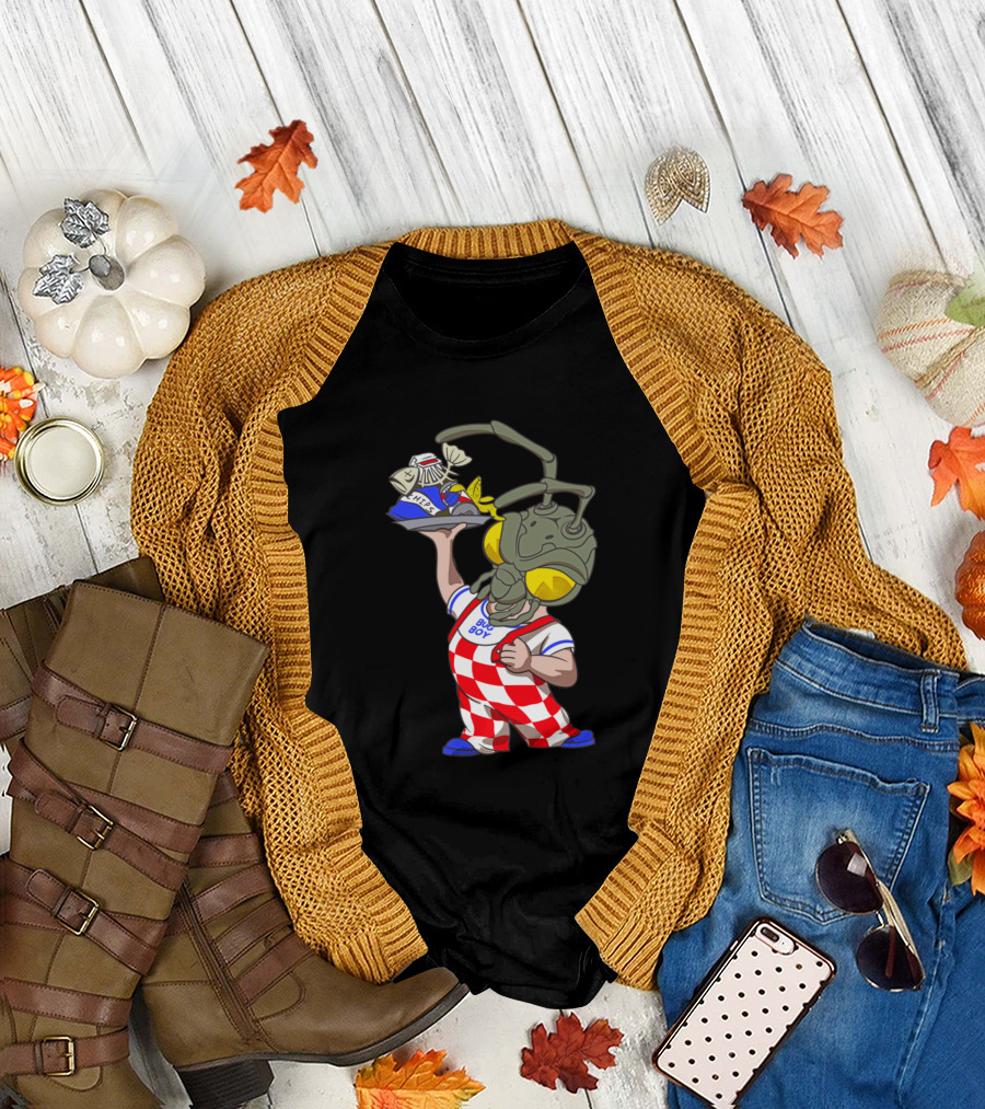 Bug Boy Big Boy Robot Ant T-Shirt