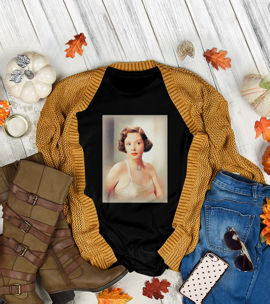 Jane Greer Vintage Actress Iconic Portrait T-Shirt