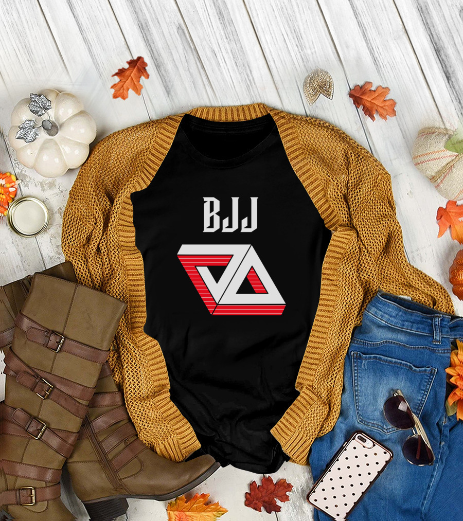 BJJ Triangle Stripe Double T-Shirt