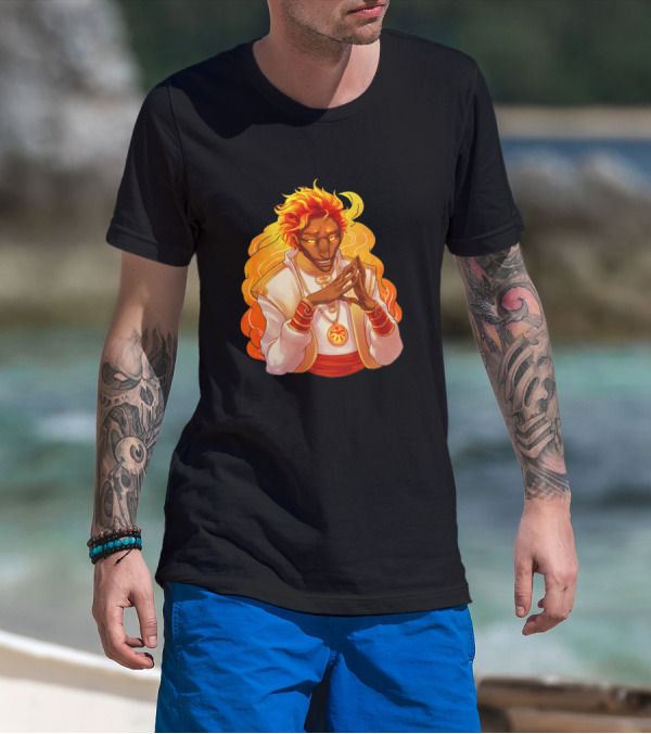 Rusty Quill Magnus Jonny D'Ville Flame T-Shirt