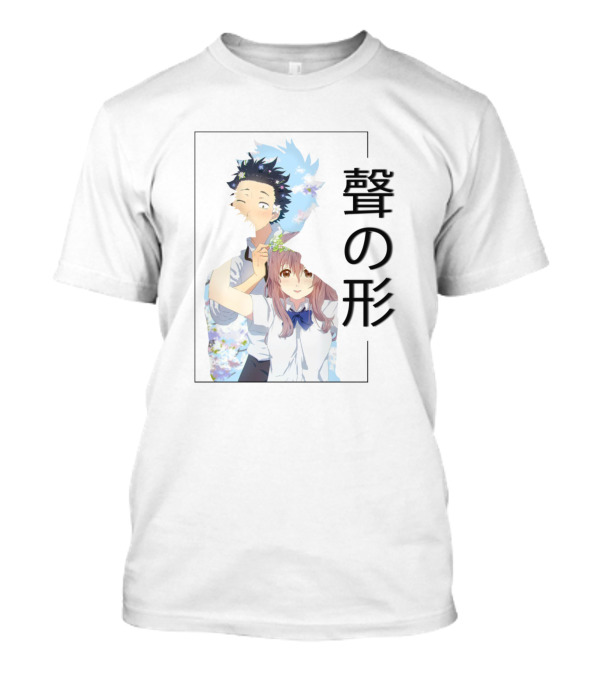 Koe No Katachi Anime Characters Blossoming Flower Scene T-Shirt