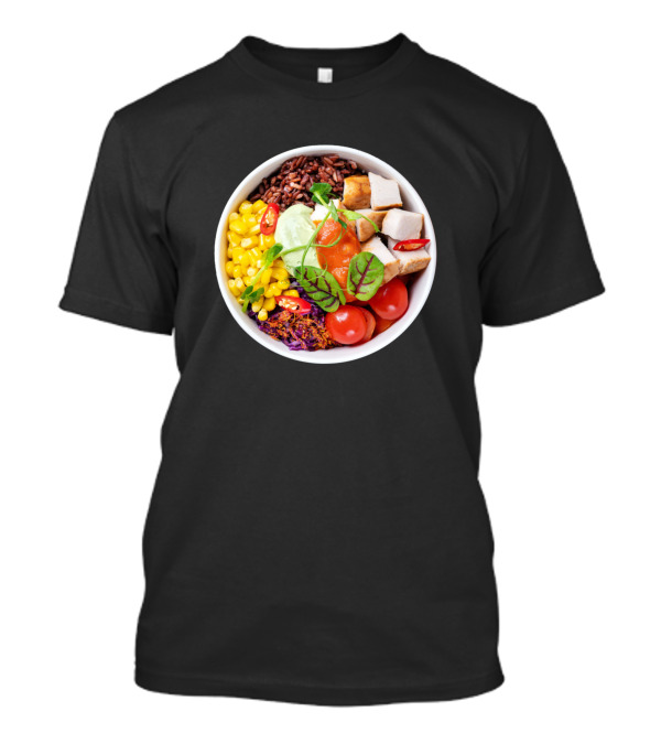 Healthy Food Platter With Fresh Vegetables And Grains T-Shirt