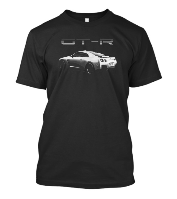 GT-R Silver Car T-Shirt