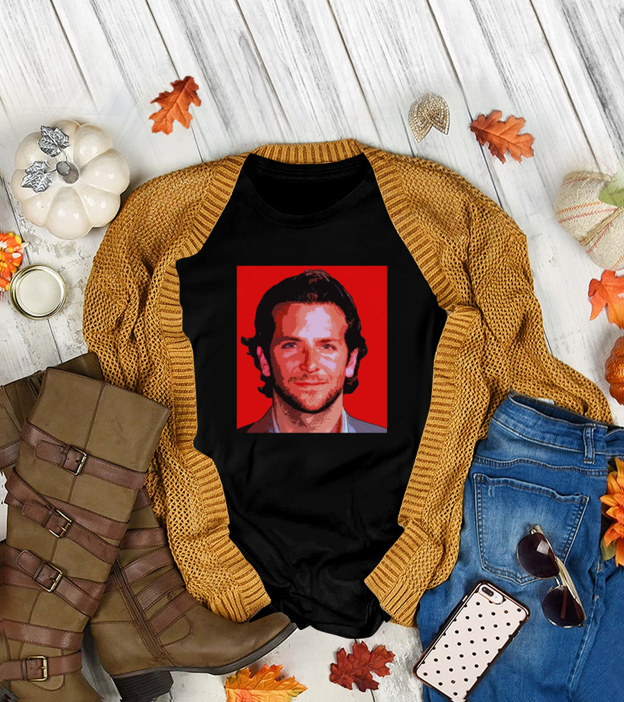 Bradley Cooper Red Pop T-Shirt