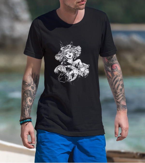 Magic Moon Princess Of The Night With Enchanting Crescent And Celestial Crown T-Shirt