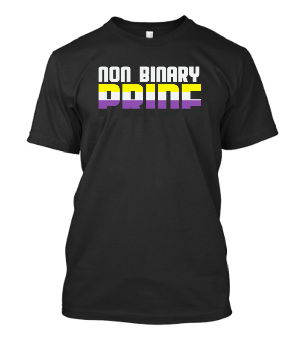 Non Binary Pride Non Binary Pride Alignment Dice Collector D20 T-Shirt