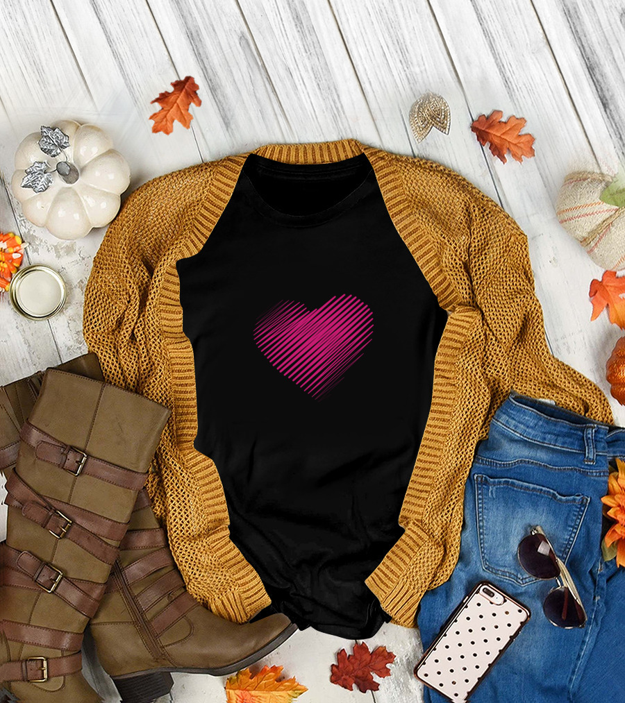 The Hoseler Family Heart Love My Family Name Birth T-Shirt