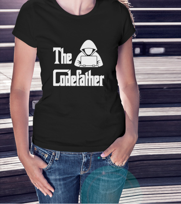 Programmer Coding Hacker The Codefather Hoodie Laptop T-Shirt