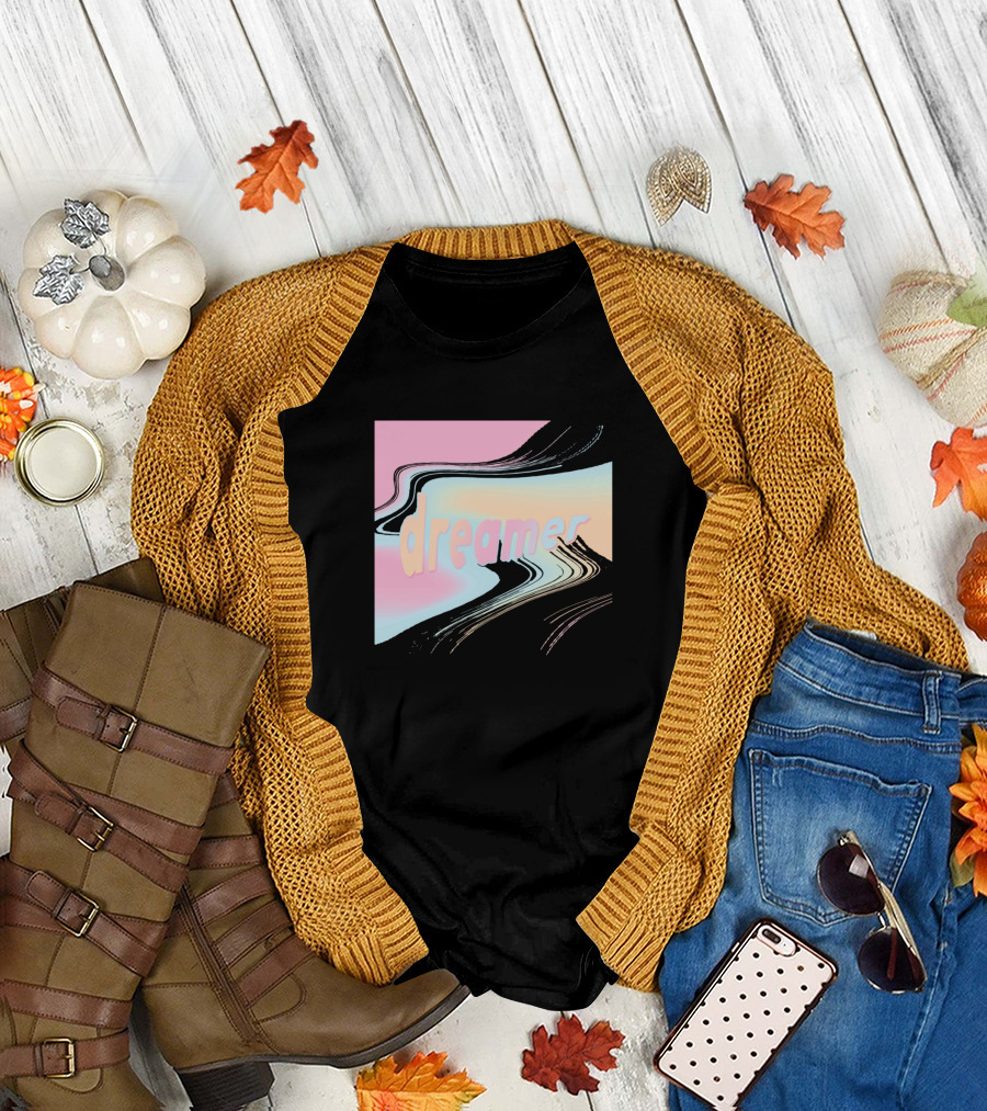 Dreamer Discount Love Potion Psychedelic Pastel Waves T-Shirt