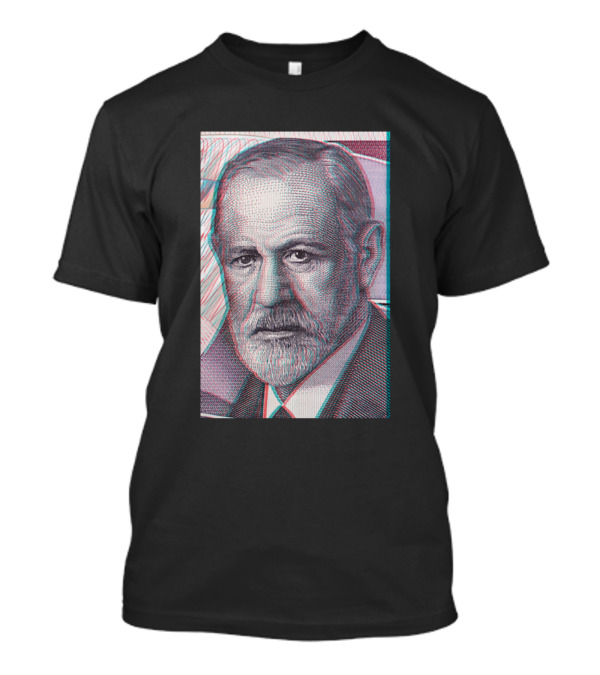 Freud 3D Anaglyph T-Shirt