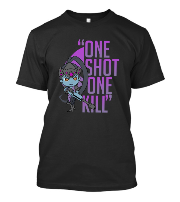 Widowmaker Chibi One Shot One Kill T-Shirt
