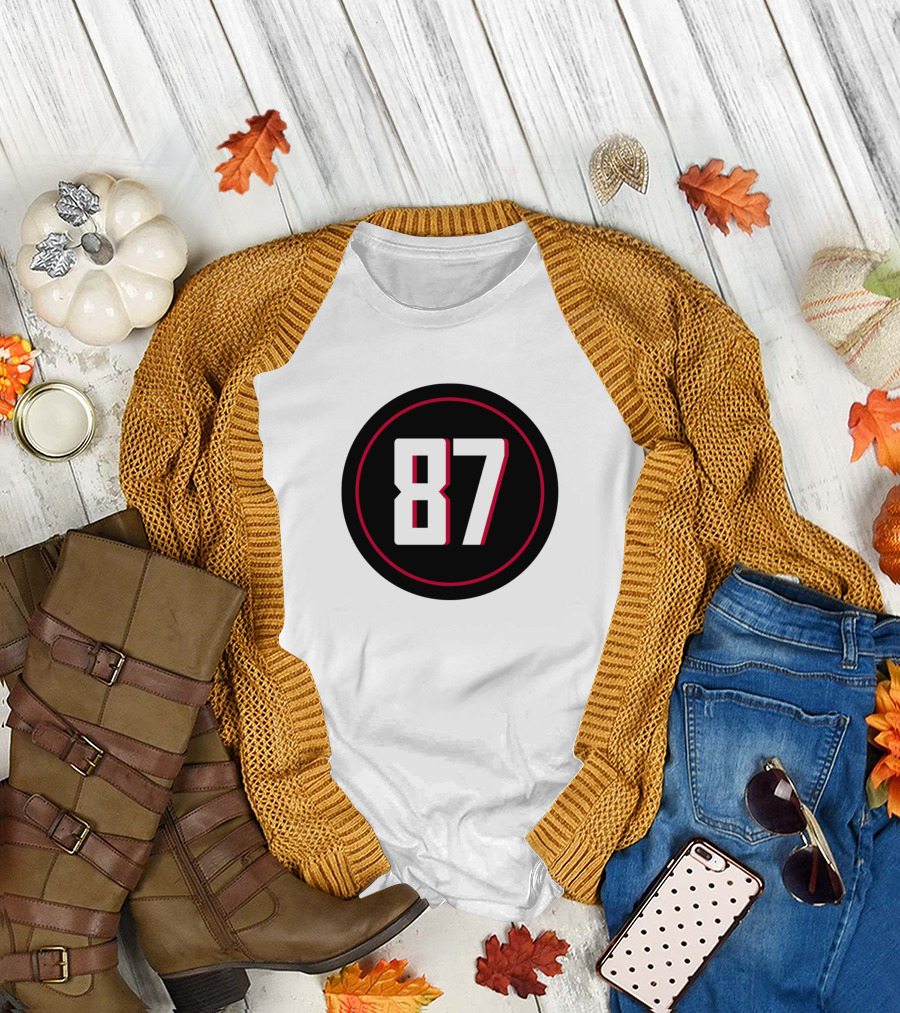 Jaeden Graham Number 87 Atlanta Falcons Jersey T-Shirt