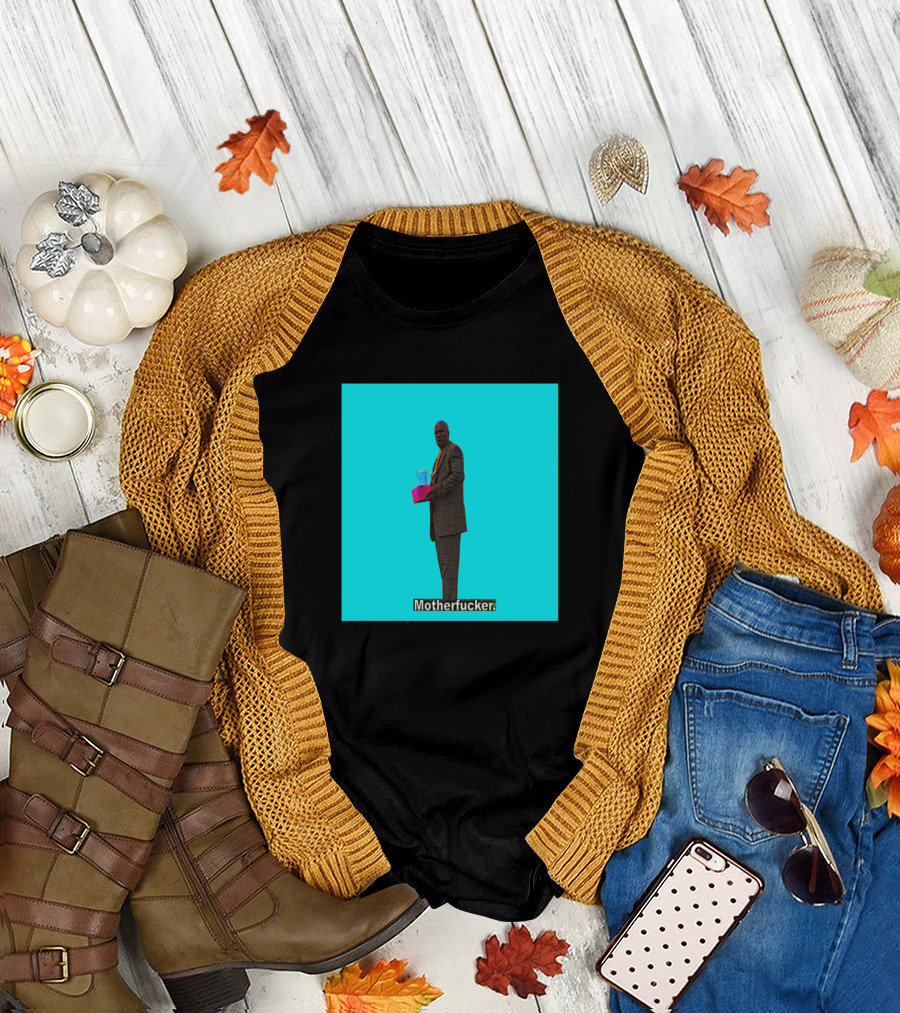 Motherfucker Pulp Fiction Iconic Scene with Jules Holding Mystery Box T-Shirt