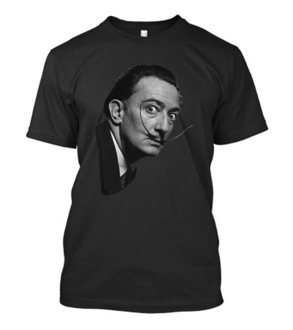 Salvador Dali Monochrome Surrealism Iconic T-Shirt