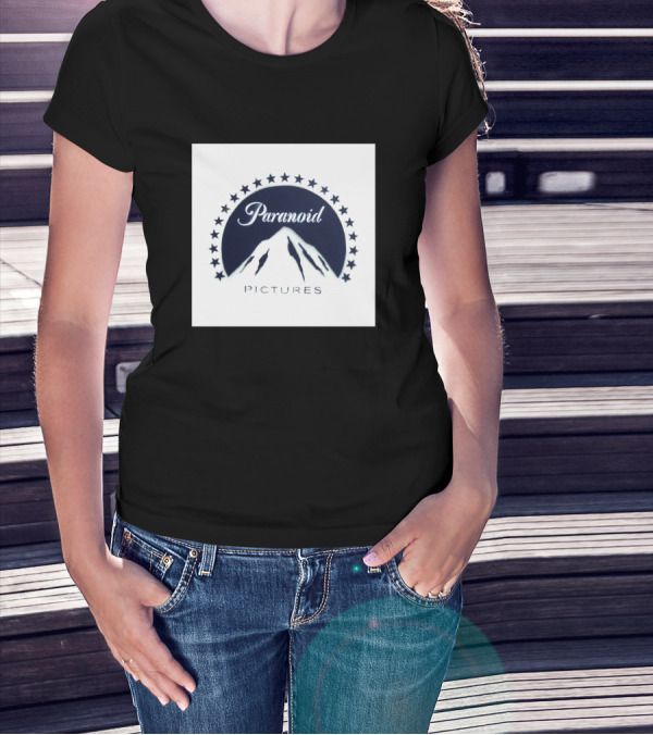 Paramount Parody Paranoid Pictures Mountain Stars T-Shirt